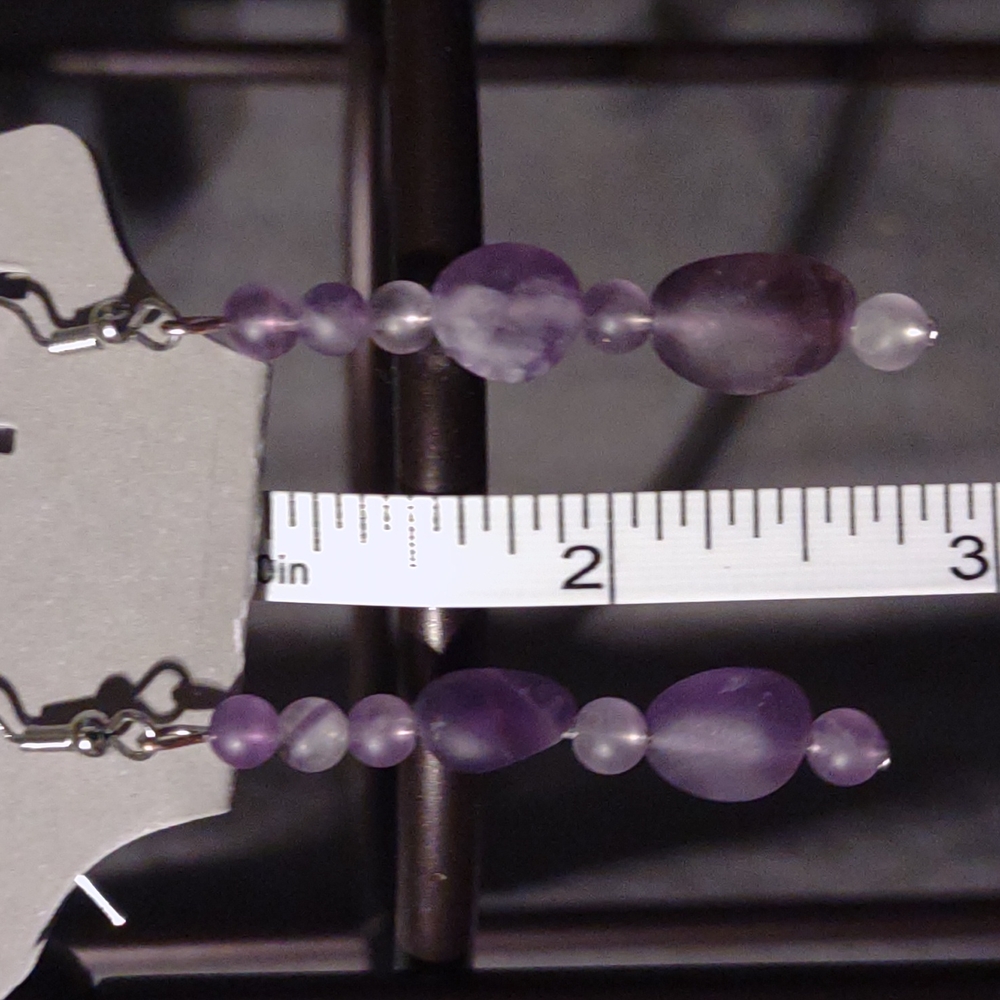 Beaded earrings - Picture 2 of 3